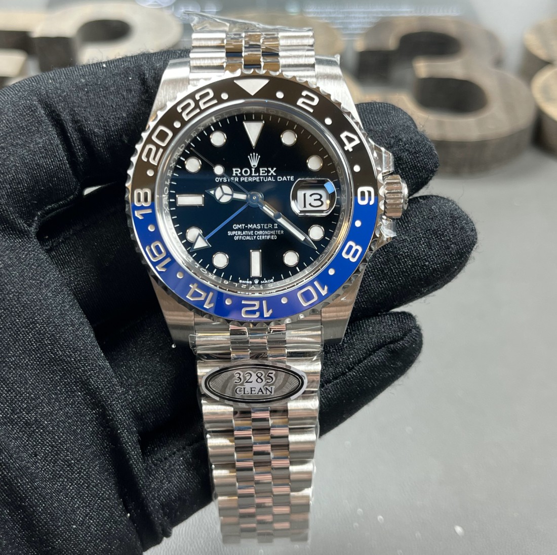 SUPERCLON GMT MASTER II126710 BLNR  BATGIRLD