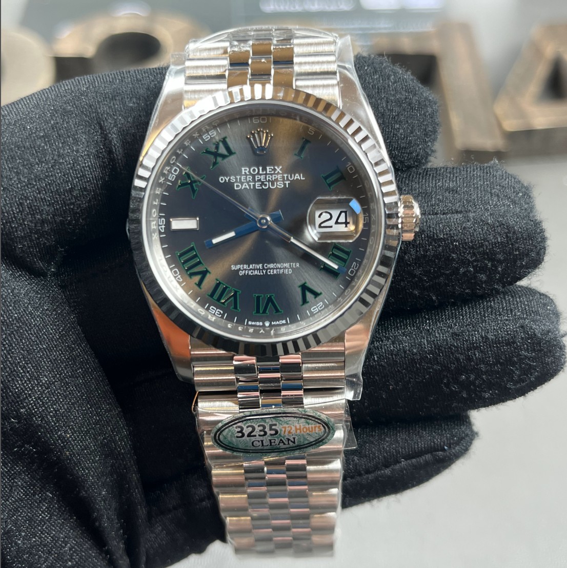 SUPERCLON DateJust 41 126333  Gray